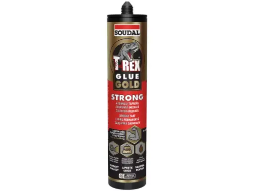 [146055] Adeziv de montaj polimer-hibrid T-Rex Glue Gold Strong Soudal