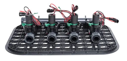 [0894005] Kit 4 electrovalve cu racord olandez, colector si grila cutie electrovalva Rain
