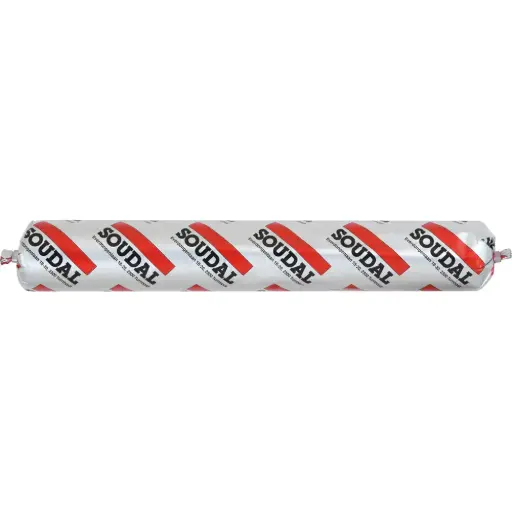 [100253] Silicon neutru negru Silirub 2, 600ml Soudal