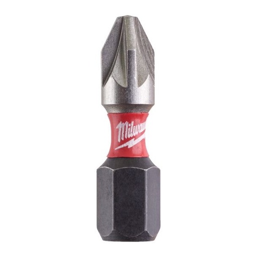 [30864] Bit pentru insurubat Milwaukee Shockwave Impact Duty 4932430864, PZ2, prindere HEX 1/4 C63, 25 mm