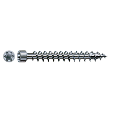 [1211010601805] Surub autofilentant pentru lemn cu cap cilindric filetat total 6x180 TX30 Spax