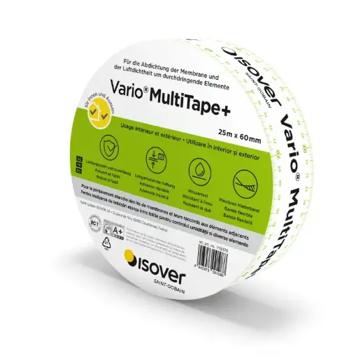 [1200002058] Banda autoadeziva ranforsata Vario MultiTape 60mmx25m 12mp Isover