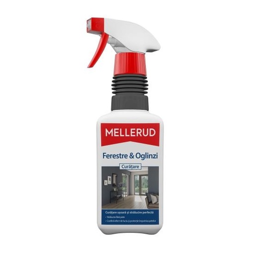 [760012] Soluție pentru curățarea geamurilor și oglinzilor MELLERUD, 0,5L