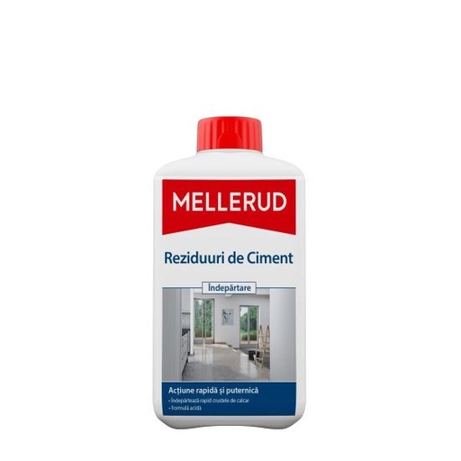 [760040] Soluție pentru îndepărtarea urmelor și petelor de ciment MELLERUD, 1L