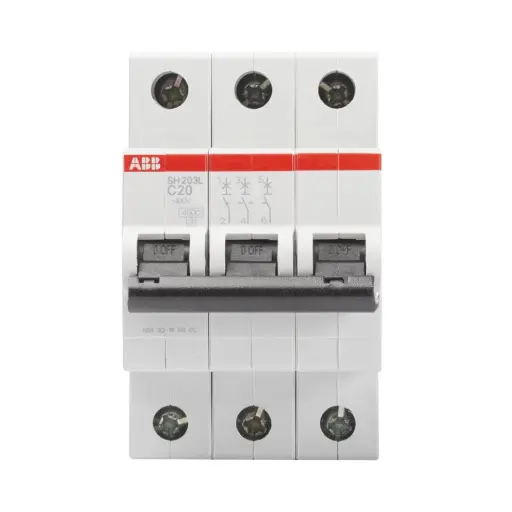 [33536] Intrerupator Automat 20A 3P C 4.5Ka SH203-L Abb
