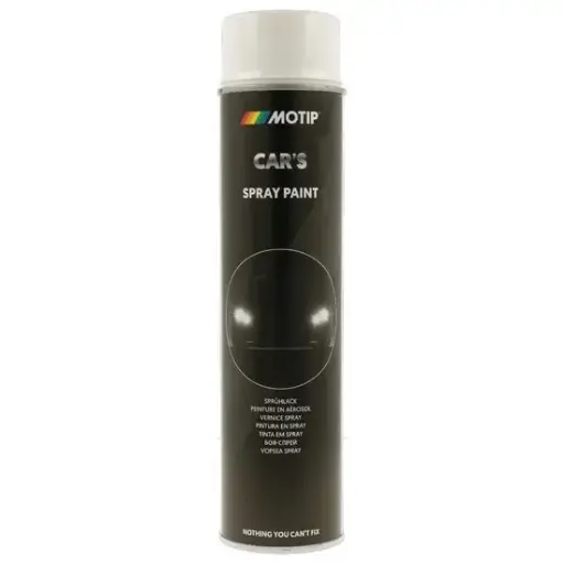 [313102] Vopsea spray auto Car's, acrilică, alb lucios, 600ml Motip