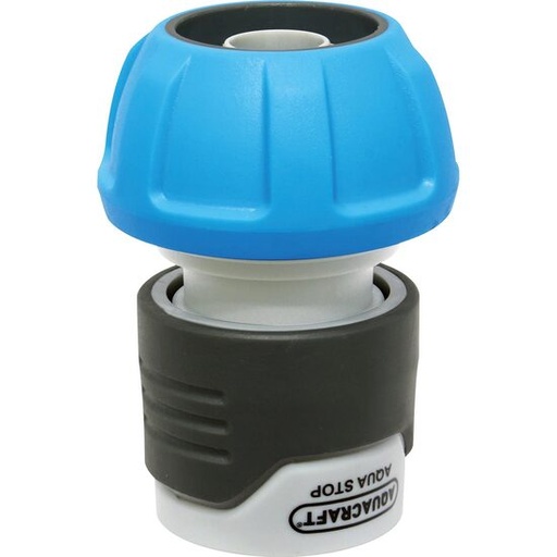 [581412] Conector furtun cu sistem de oprire a apei Soft-Touch AquaCraft, 16-19mm (5/8-3/4)