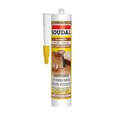 [111261] Chit acrilic pentru parchet, Soudal, stejar inchis, 280 ml