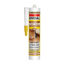 [113090] Chit acrilic pentru parchet, Soudal, mahon, 280 ml