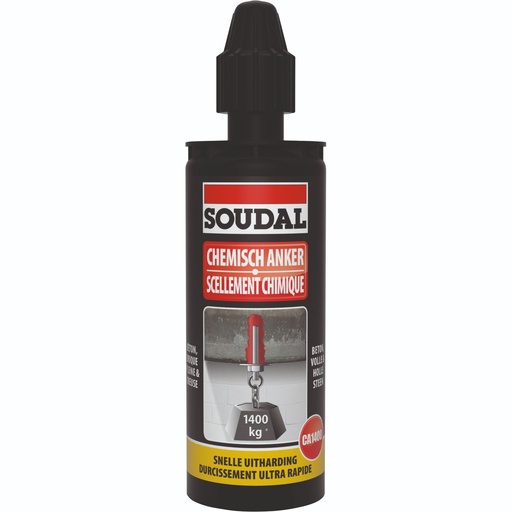 [124764] Ancora chimica Soudal CA1400, 165 ml, transparenta