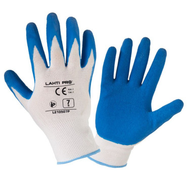 [l210510p] Manusa latex cu poliester- 10 Lahti Pro