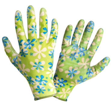 [l220408k] Manusa nitril cu poliester invelita dorsal - 8 Lahti Pro