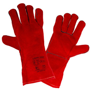 [L270311K] Manusa piele bovina de sudura cusuta neinflamabil - 11 Lahti Pro