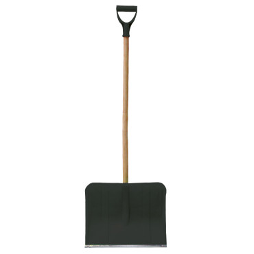 [12354] Lopata zapada plastic cu maner lemn 455x360mm Proline