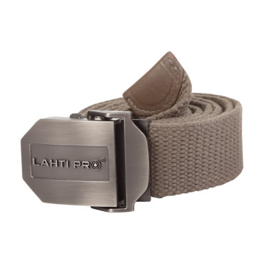 [l9020400] Curea elastica cu catarama metal 130cm / kaki Lahti Pro