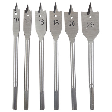 [26646] Set burghie lemn plate 10-25mm - 6p. Proline