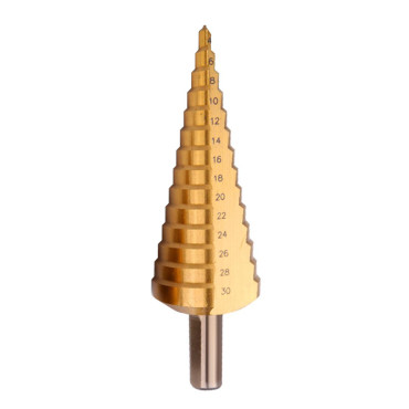 [77801] Burghiu metal HSS-TI conic in trepte 4-30mm Proline