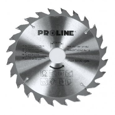 [84152] Disc circular pentru lemn cu dinti vidia 152mm/24d. Proline