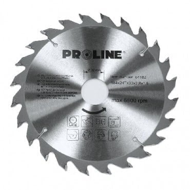 [84183] Disc circular pentru lemn cu dinti vidia 184mm/36d. Proline