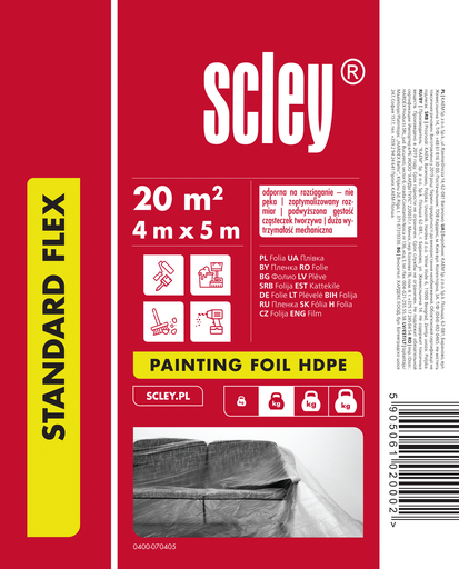 [0400-070405] Folie de protectie hdpl 4m x 5m Hardex