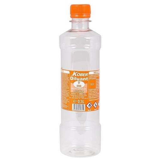 [d551-p0.5l] Diluant pentru vopsea / lac alchidic, Kober D 551, 0.5 L