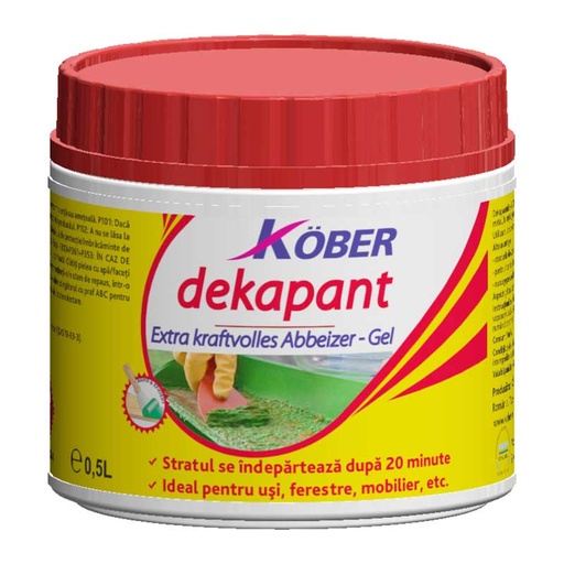 [dk500-f0.5l] Decapant universal, Kober Dekapant DK500 - F, 0.5 L