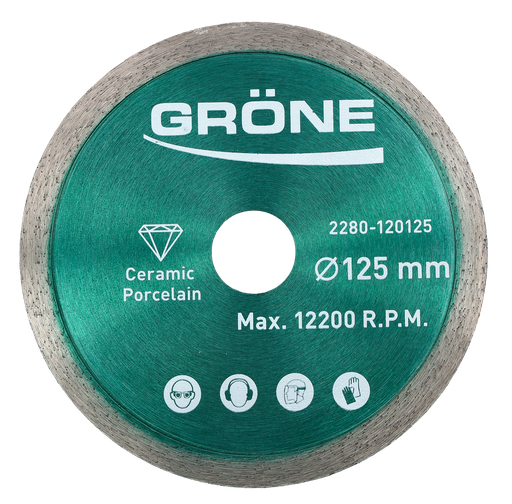 [2280-120125] Disc diamantat grone 125mm x 22.23mm Hardex