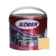 [e51420-c2.5l] Vopsea alchidica pentru lemn / metal, Kober Ideea, interior / exterior, bej, 2.5 L
