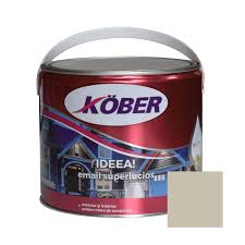 [e51430-c4l] Vopsea alchidica pentru lemn / metal, Kober Ideea, interior / exterior, cafeniu, 4 L