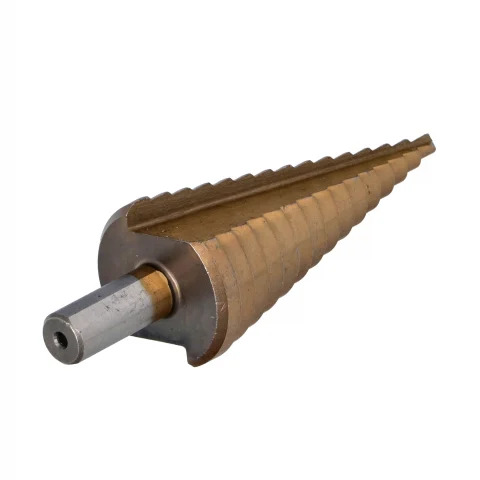 [ega-6648] Burghiu in trepte pentru metal HSS Titanizat 4-32mm Faster Tools