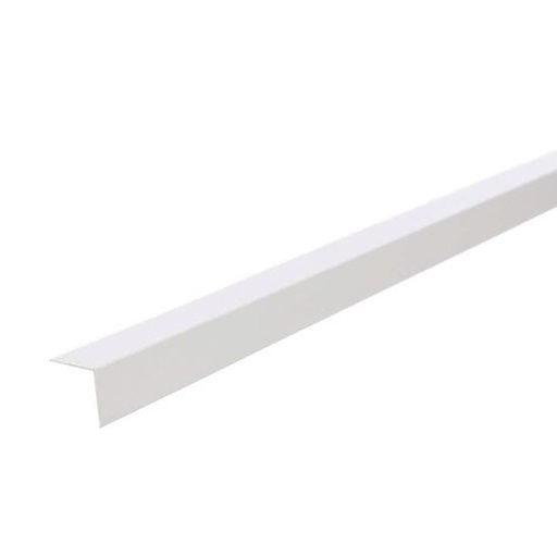 [518010] Colțar de protecție din PVC, 25x25, alb, 2,9m