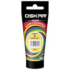 [4335] Pigment Oskar D, superconcentrat, galben auriu 3, pentru vopsea lavabila, 30 ml