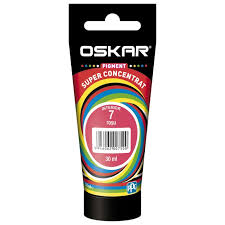 [4312] Pigment Oskar D, superconcentrat, rosu 7, pentru vopsea lavabila, 30 ml