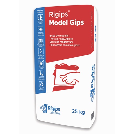 [8991] Ipsos de modelaj alb TL:10-15min 40sac/pal 25kg Rigips