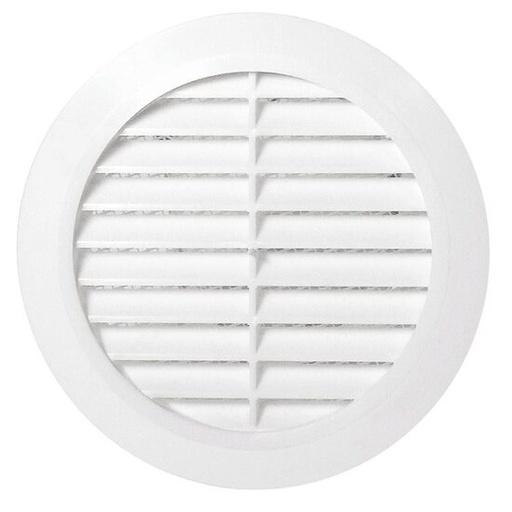 [770105] Grilă de aerisire rotundă cu plasă KARRO, pentru tubulatură, diametru, 110mm