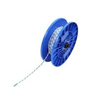 [106102 040alp] Cordon pp albastru pestrit 4mm/120m Vormann