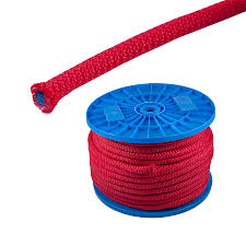 [106103 012ro] Sfoara din polipropilena, tip cordelina, rosie, 12mm/55m Vormann
