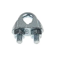 [1077900 203z] Brida zincata pentru cablu 8mm M8 2bc Vormann