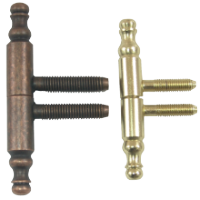 [643088] Balama Cilindrica Ornamentala 2 Tije / D[mm]: 13x90; C: Auriu Evotools