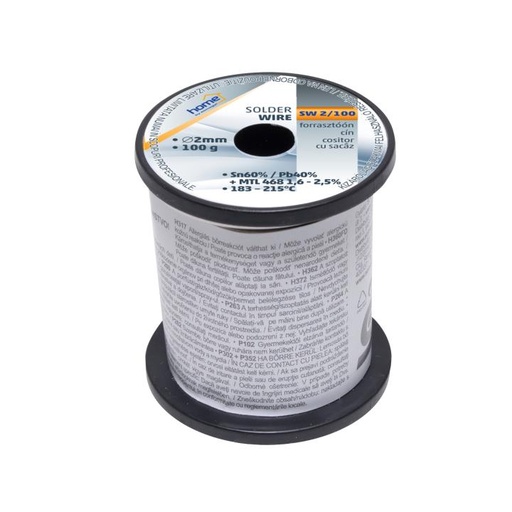 [SW 2/100] Cositor cu sacâz, 2 mm, 100g Somogyi