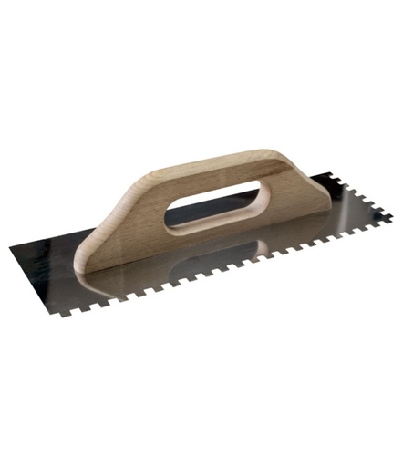 [lt06579] Gletiera crestata maner lemn inox 580x130mm 8x8mm Lumytools