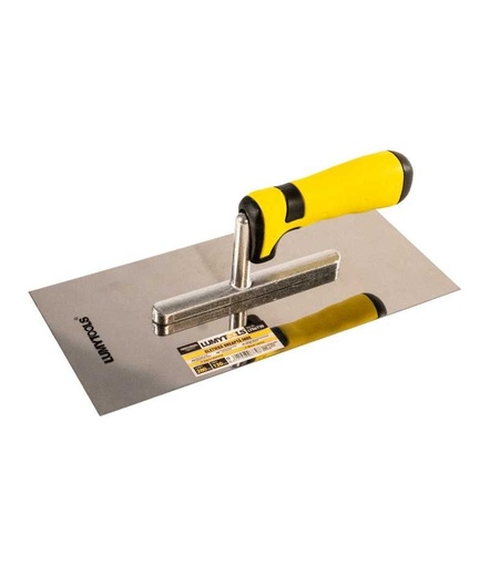 [lt06730] Gletiera inox, suport aluminiu, maner cauciuc LT06730 270x130mm Lumytools