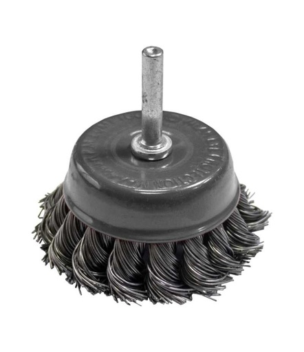[lt06994] Perie cupa cu tija - toroane LT06994 75mm Lumytools